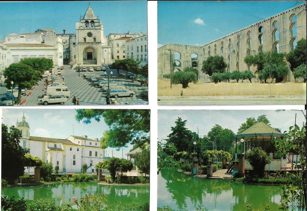 Elvas - 14 Postais não Escritos