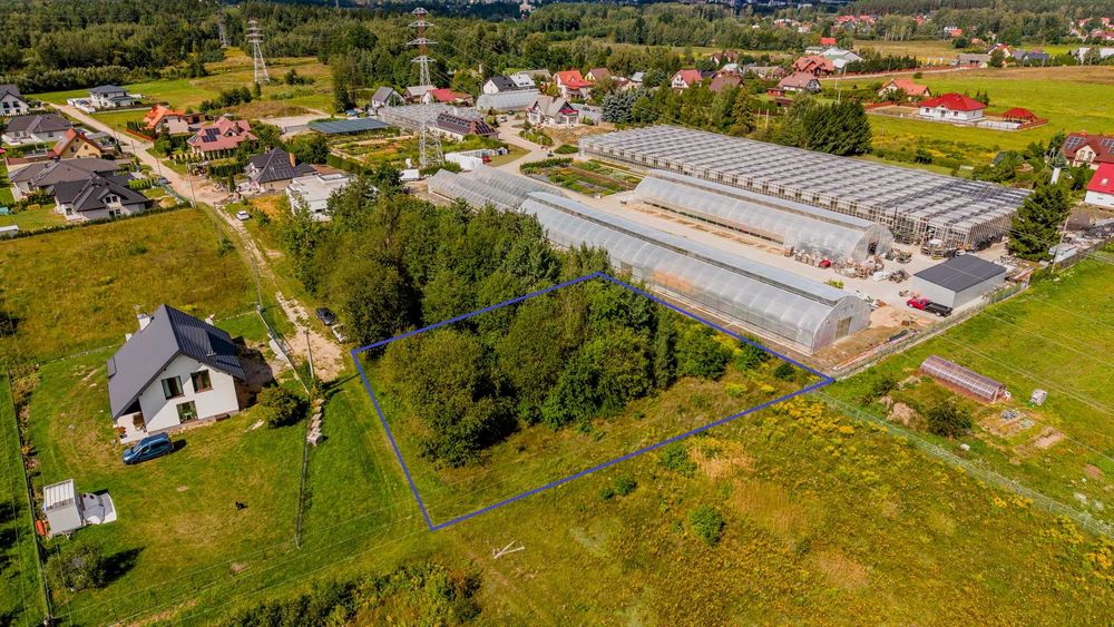 Działka 1 389 m² w Hryniewiczach pod budowę domu!!