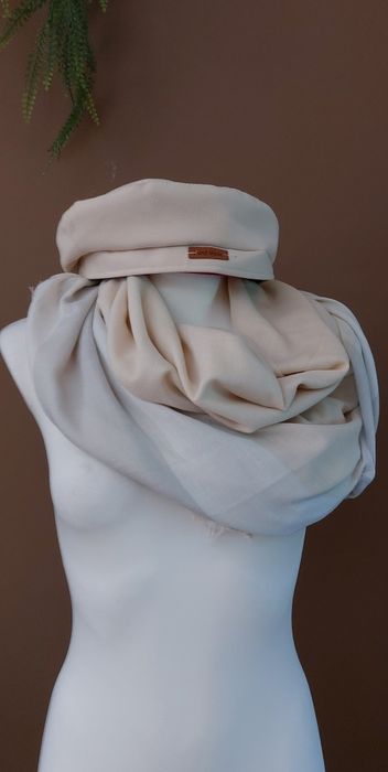 Komplet beret i chusta