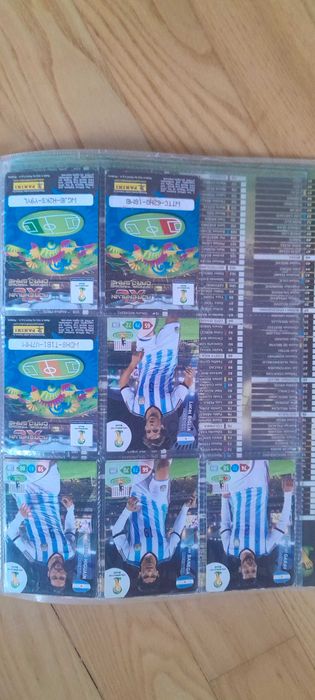 Karty piłkarskie Mś 2014