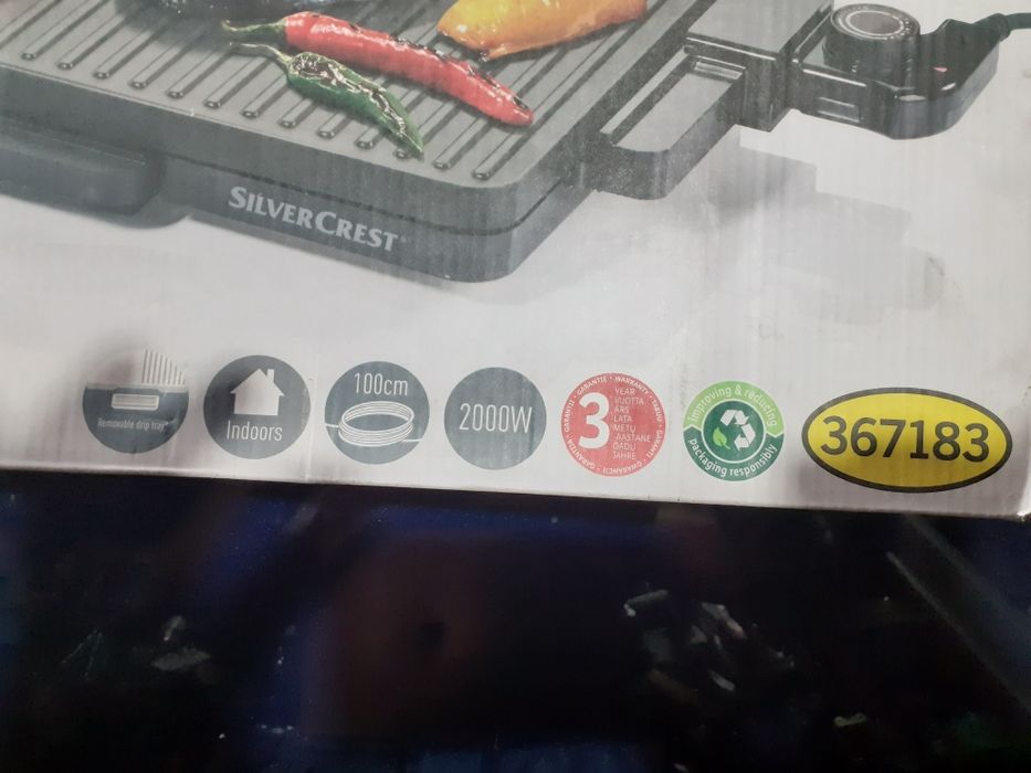 Elektryczny   grill  stołowy   2000W