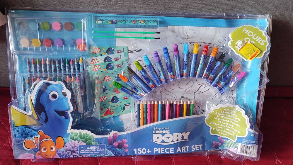 Набір для дитячої творчості у пошуках Дорі Art Set Disney Finding Dory