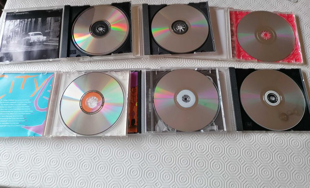 CD's de música como novos