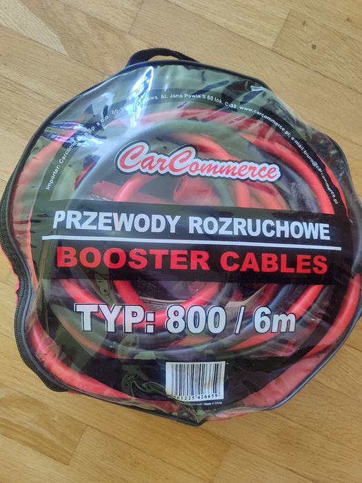 Пускові кабелі Carcommerce 800A
Універсальні пускові кабелі
