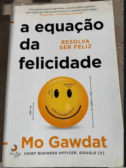 Livro A Equação da Felicidade Resolva ser feliz de Mo Gawdat 2ª Edição