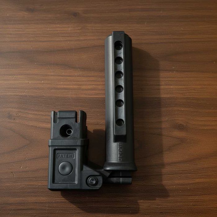 Складний адаптер прикладу АК-47/74, АКМ (Mil-Spec), чорний.