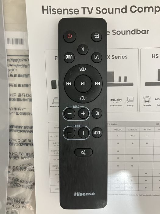 Soundbar Hisense Série AX AX5140Q 600W