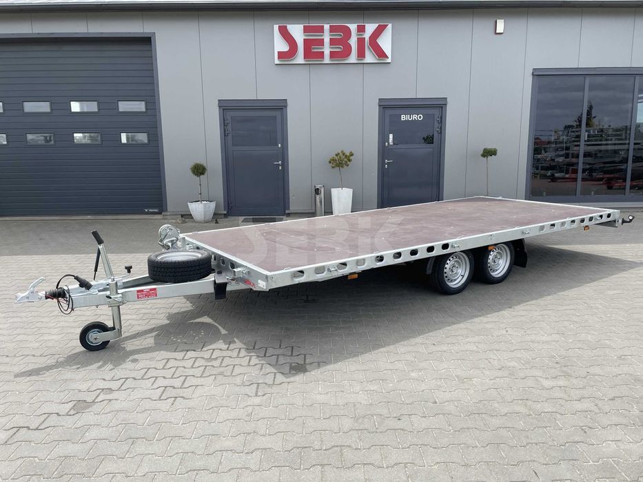 PLATFORMA LAWETA Wiola Multitrailer 2.7S 500x210 NISKA 10C ALU NAJAZDY
