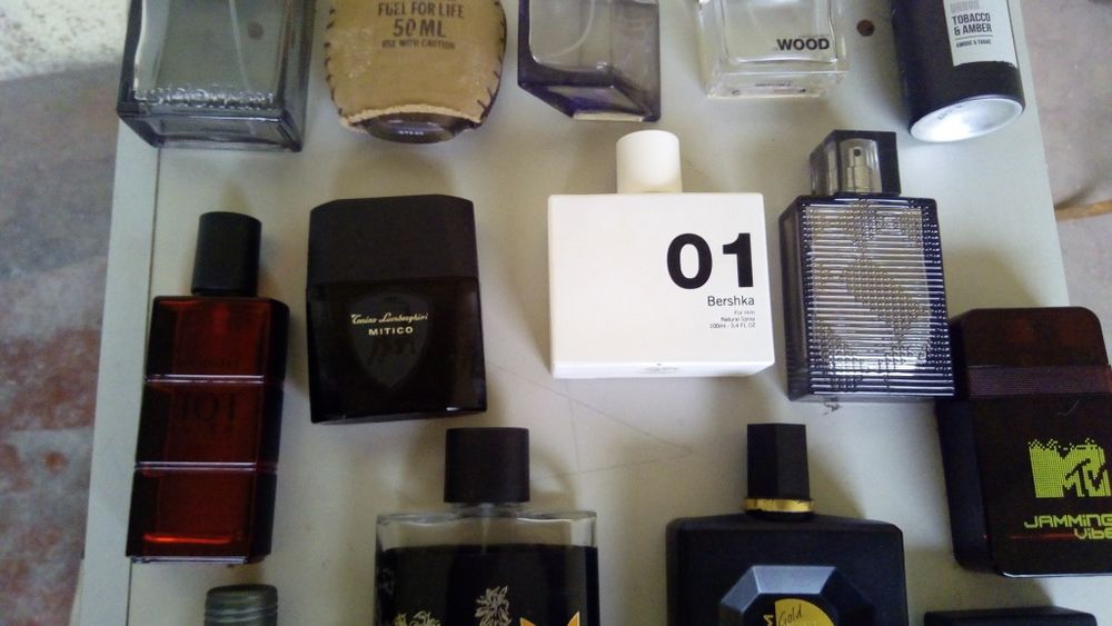 Perfumes originais vazios