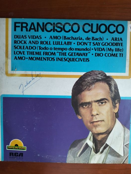 Disco de vinil LP Francisco Cuoco