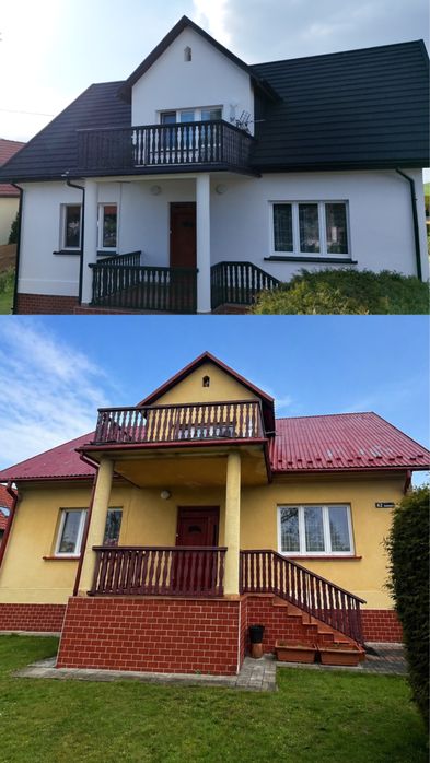 Wymiana Pokrycia Dachowego Dekarz Remont Dachu Malowanie Dachow