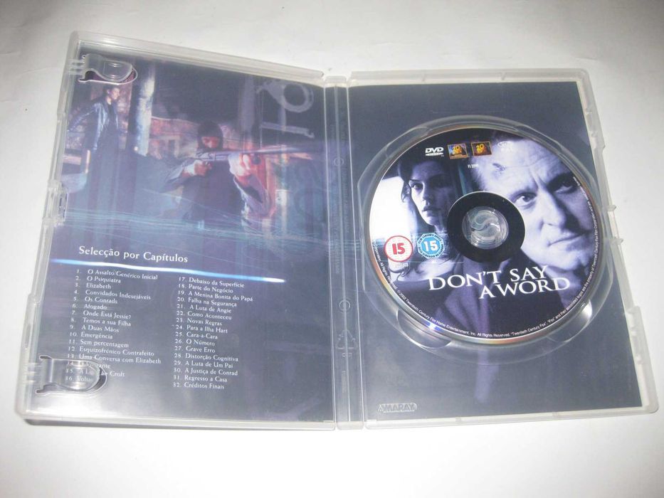 DVD "Nem Uma Palavra" com Michael Douglas64551836459139122