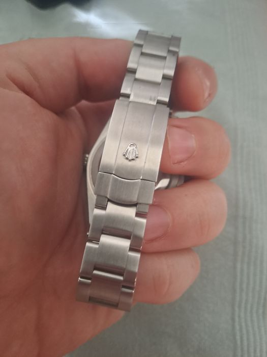 Rlx oyster perpetual tifanny blue automático, usado em bom estado