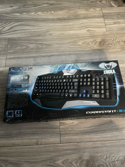 Klawiatura nowa gamingowa Cobra coinbatant ex e-blue