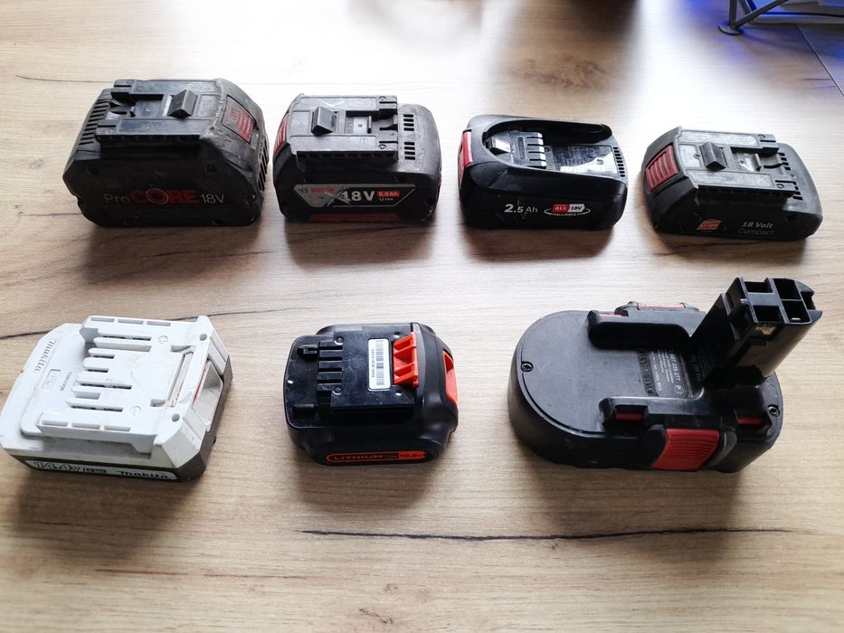 Zestaw bateria akumulator Bosch Makita Black&Decker