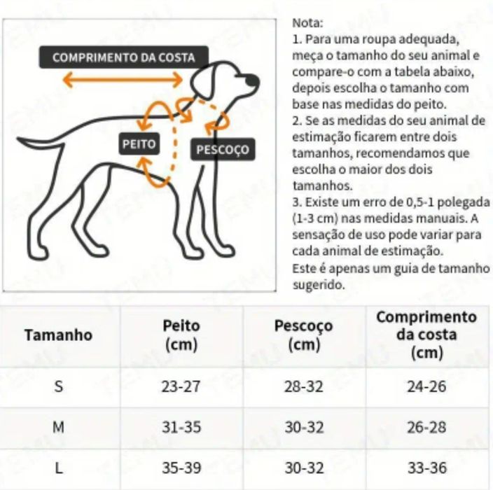 Camisola Body para gata cadela - esterilização etc