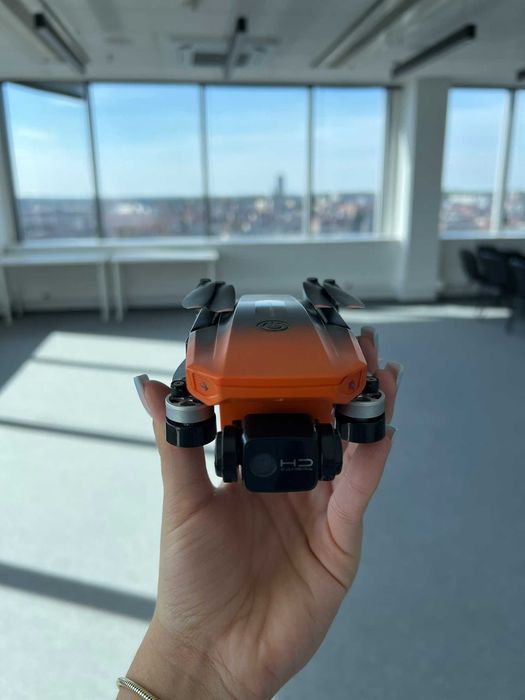 Dron GPS Brushless z kamerą HD + pilot + etui | składany