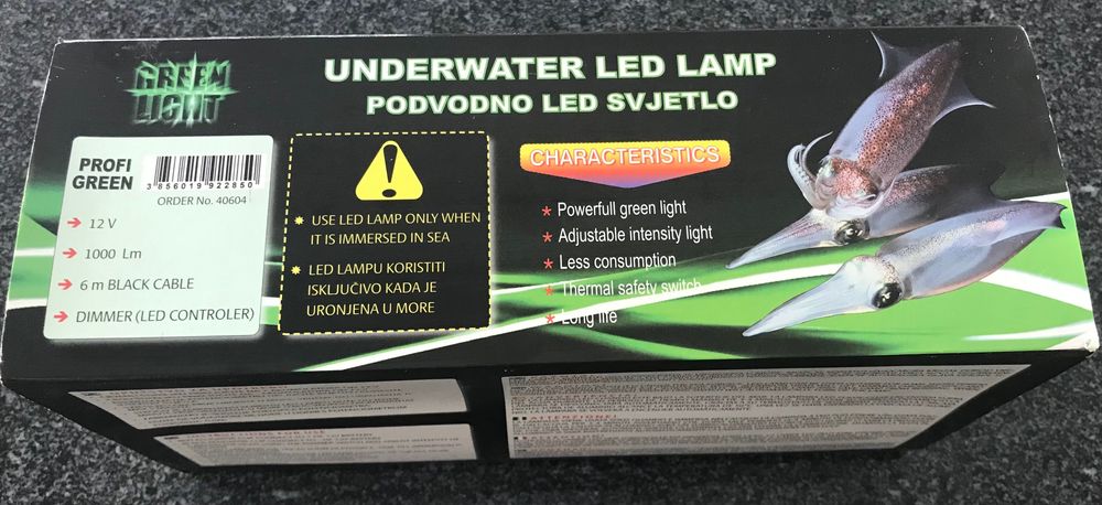 Underwater Led Lamp DTD green light