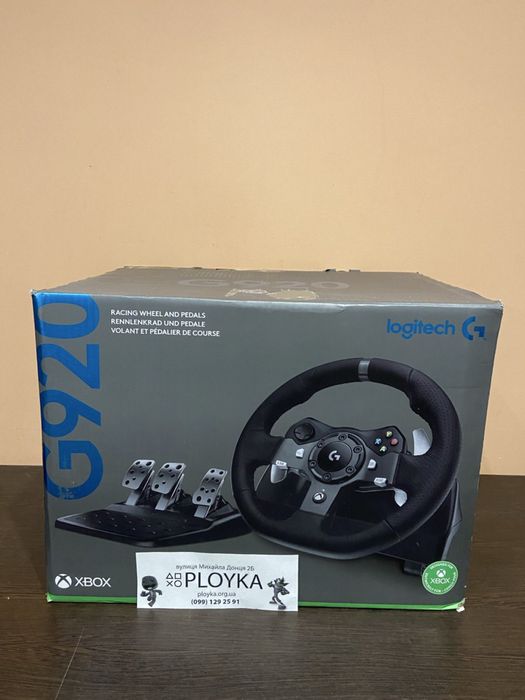 Магазин! Руль Logitech G920 /G29+ педали. Для Xbox