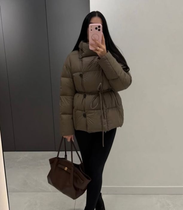 Пуховик Zara пух/перо