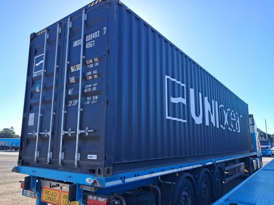 VENDA DE CONTENTORES MARÍTIMOS – 12m | 2.40m | 2.70m