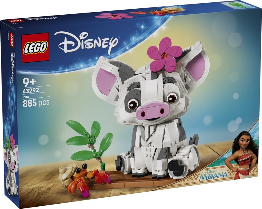 LEGO® Disney 43292 Пуа (Pua) Ваяна мультфільм