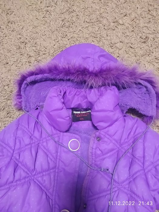 Курточки зимові  для дівчинки