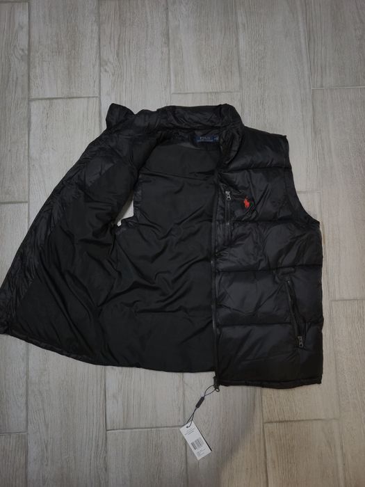 Оригінальний пухова жилетка Polo Ralph Lauren, Жилетка Поло Ральф,