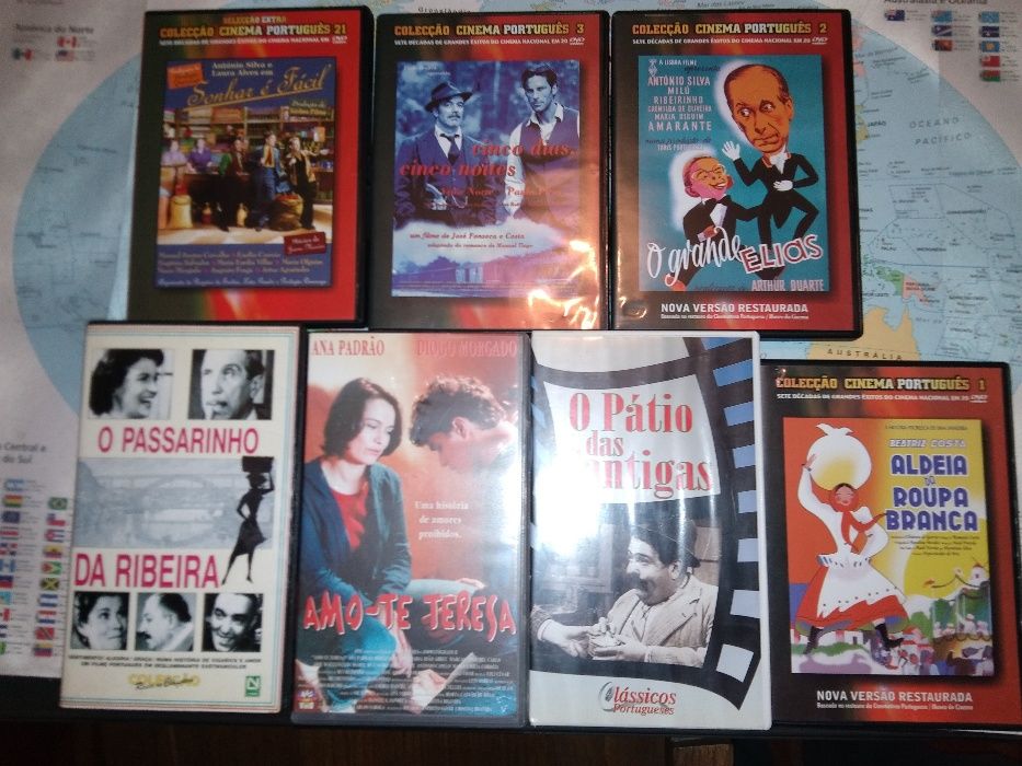 Filmes portugueses + CD Amália Rodrigues