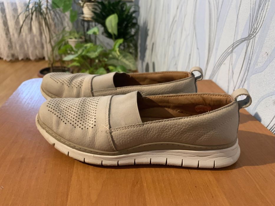 Шкіряні туфлі 38,5 розмір