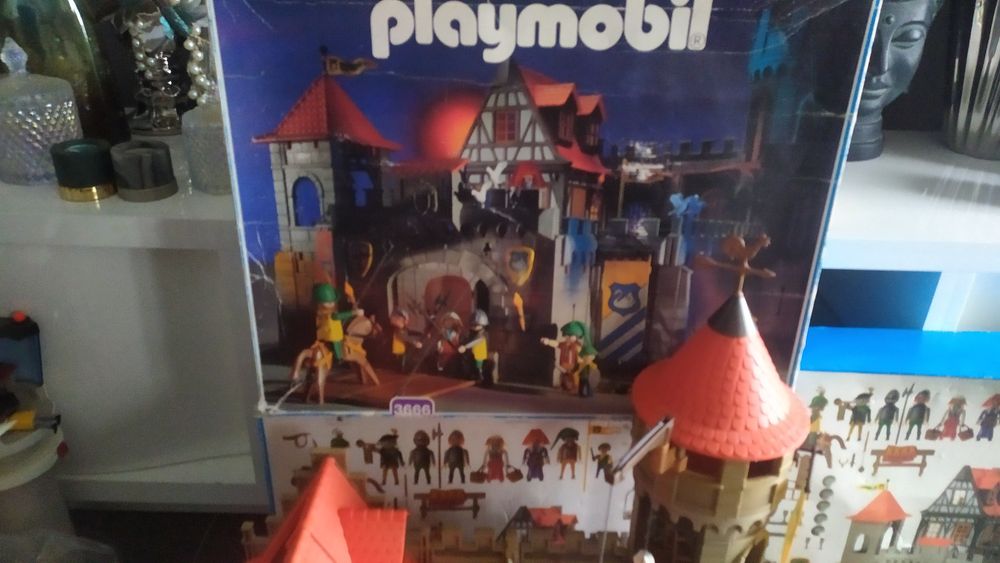 Figurine Playmobil Chevalier - Issue Du Set 3666 - Occasion