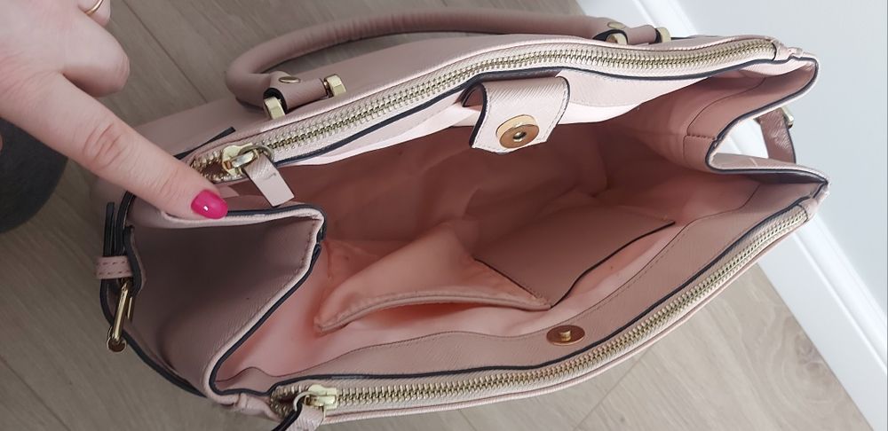 Torebka orsay pudrowy róż