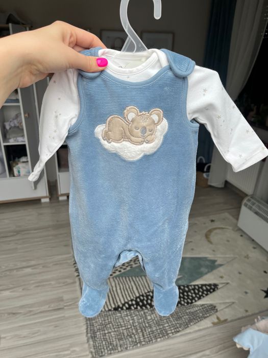 Zestaw body+ śpiochy rozmiar 56