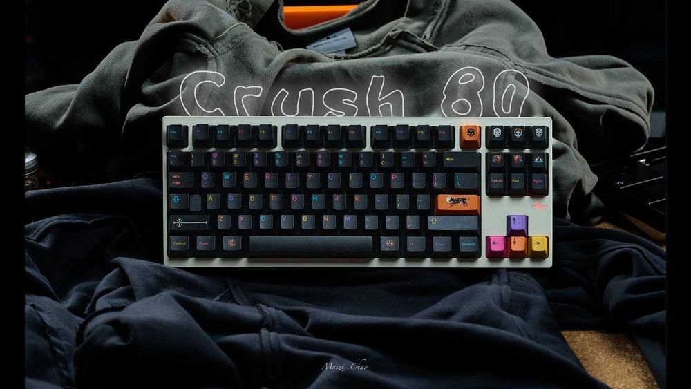Wobkeys CRUSH80 Reboot PRO Lite механічна клавіатура TKL 80% Rainy75