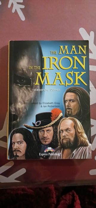 Дюма "Залізна маска" англійською