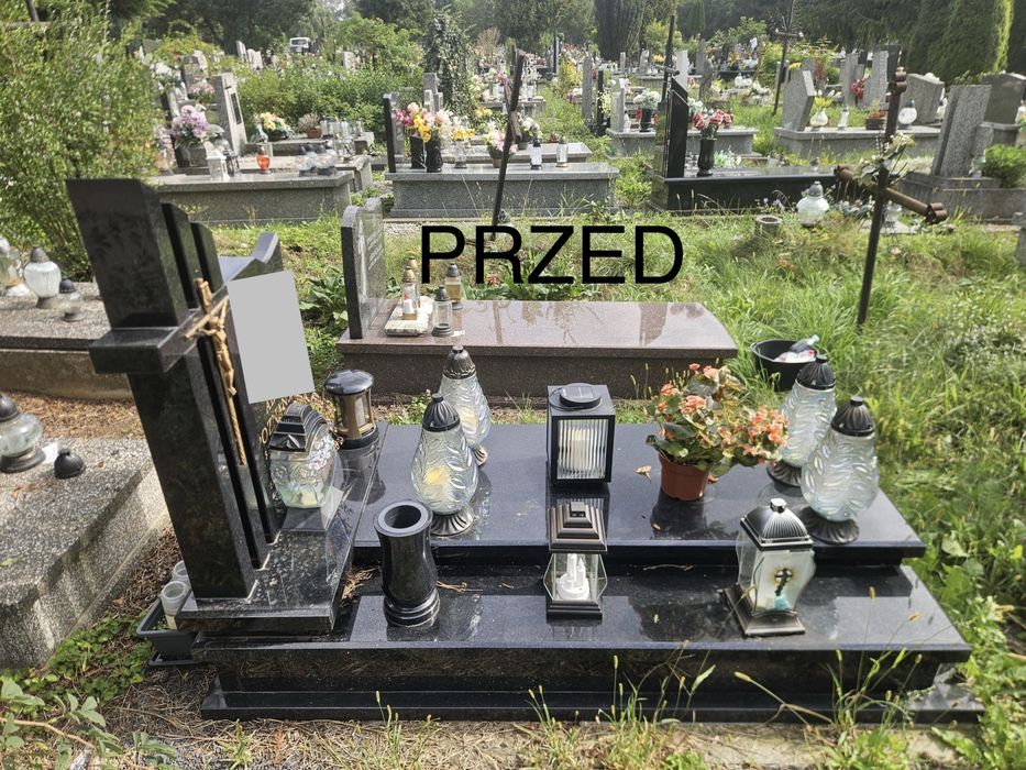 Mycie i sprzątanie grobów | Kraków i okolice | od 100 zł