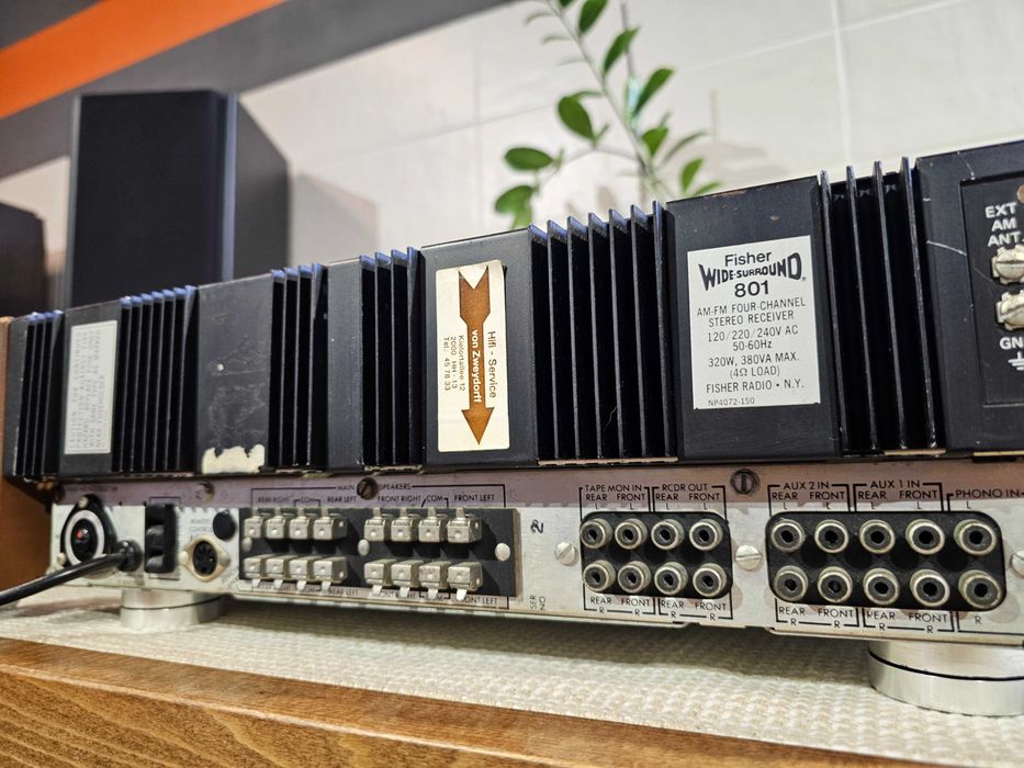 Ресивер Fisher 801 AM/FM 17кг