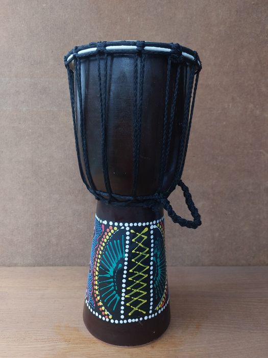 Djembe bębenek, bongos drewniany