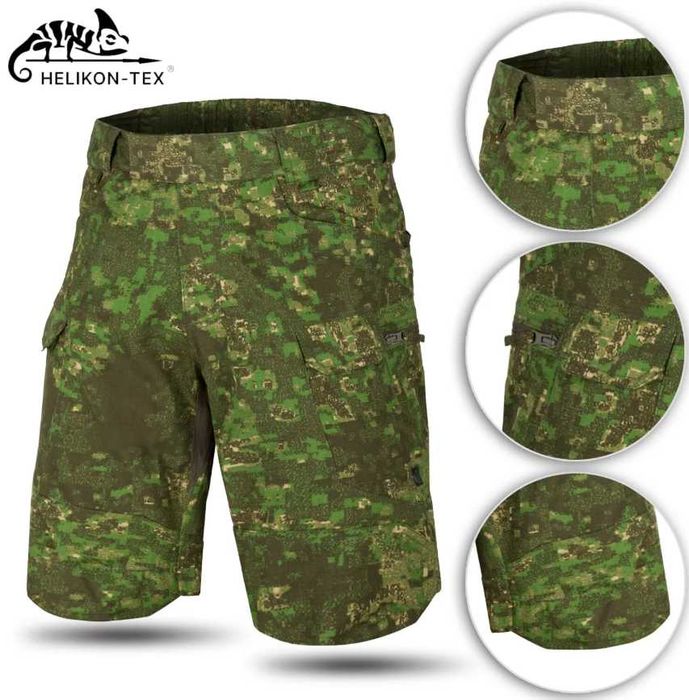 ‼️Шорти HELIKON-TEX Urban Tactical Flex 11 Shorts Pencott Wildwood короткі брюки штани бріджи‼️