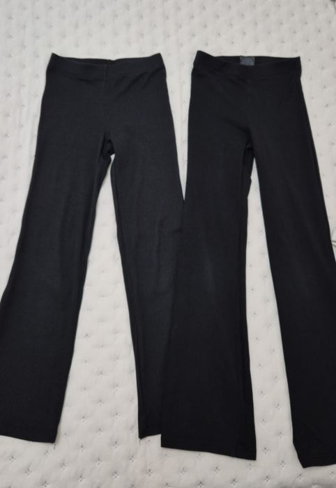 Spodnie dzwony flare H&M 134