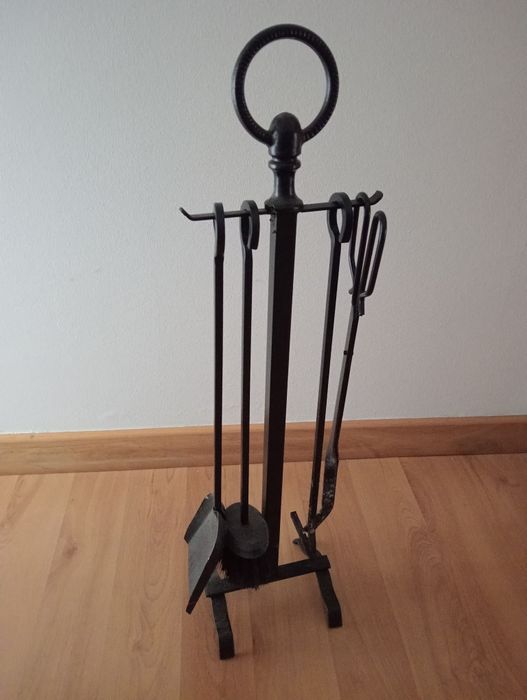 Vendo conjunto de acessórios para lareira