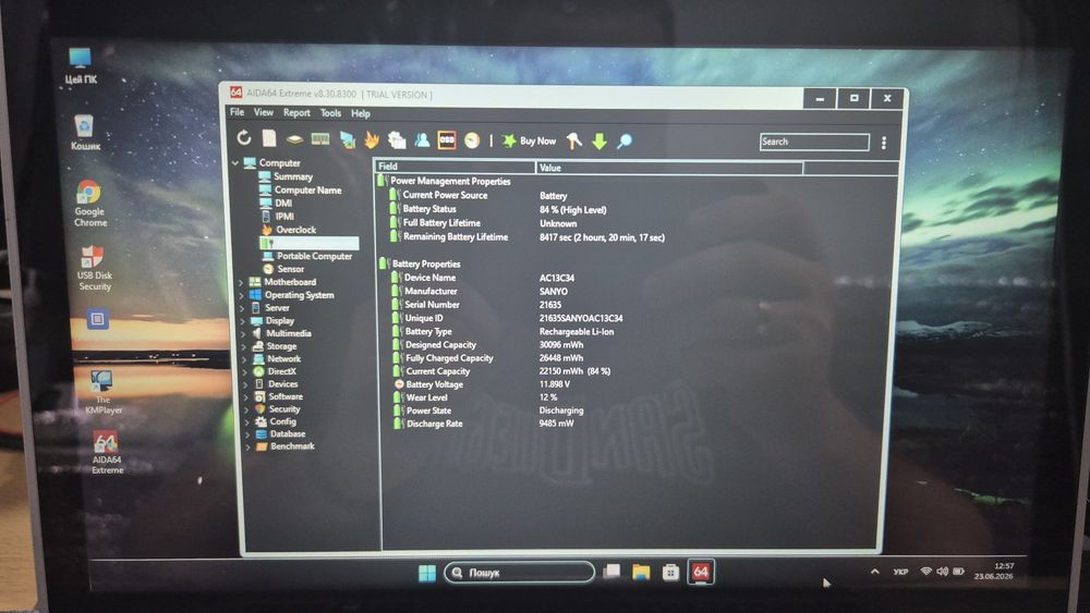 Нетбук acer v5-122 сенсорний