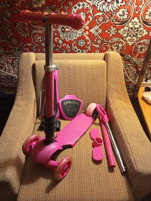 Дитячий самокат  3 в 1