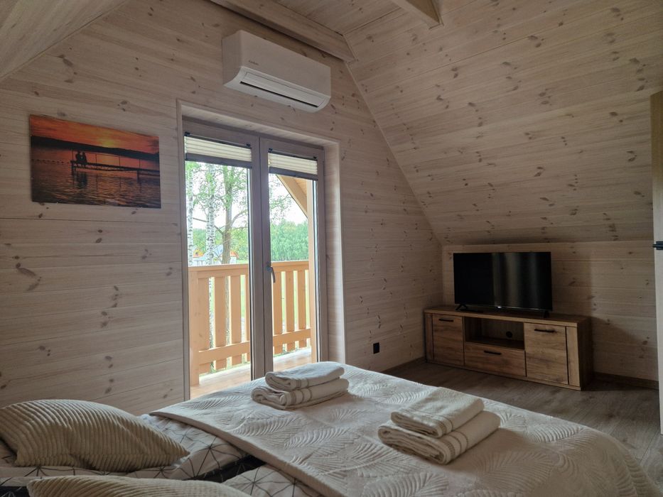 Domki całoroczne "Wiele Żurawi" w  Wielu