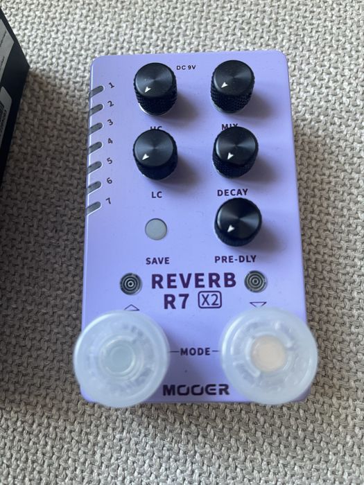 Pedais Reverb e Delay Mooer