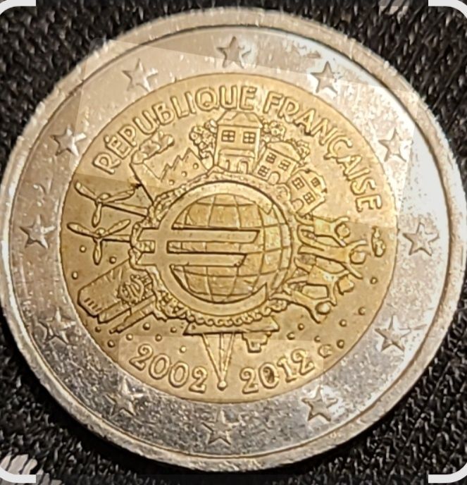 Moeda 2€, França 2012