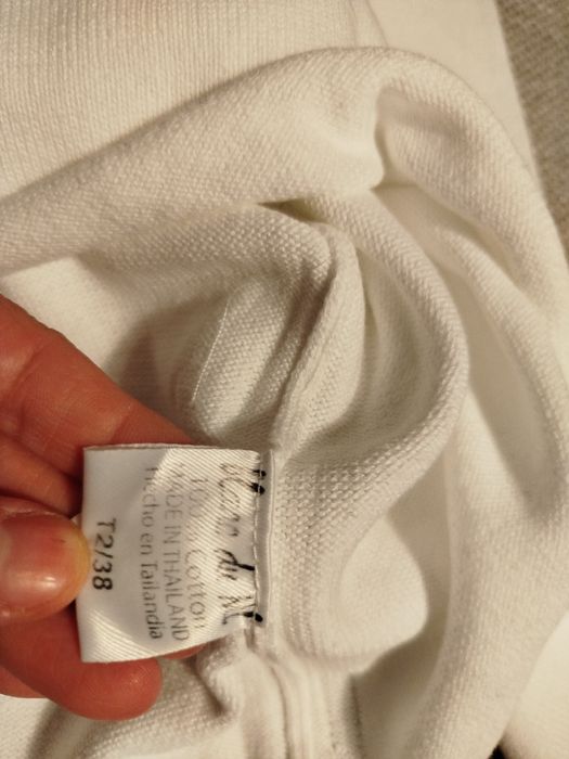 Sweter blanc du nil 38 biały