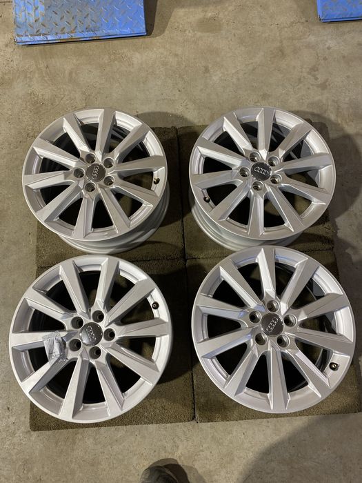 24. Felgi audi a1 16” 6.5jx16 et40 5x100 kpl audi skoda seat vw wysyla