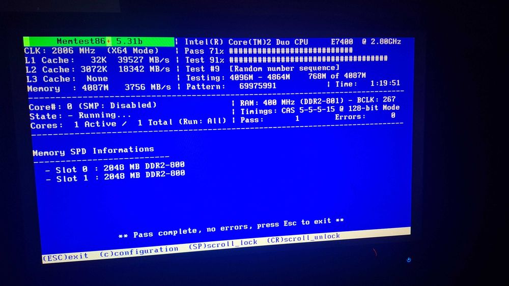 ASUS P5K-E WiFi + E7400 + 4GB DDR2 + chłodzenie wieżowe nr 0690