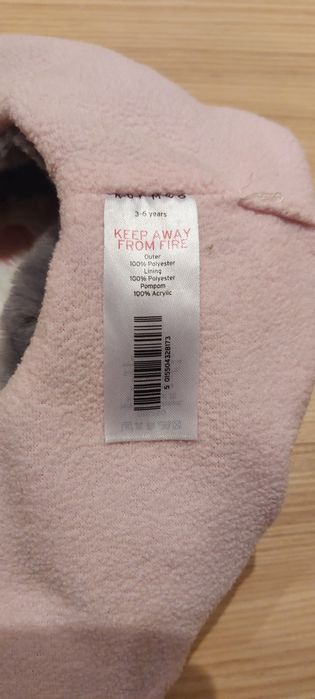 Dziecięca czapka polarowa uszanka